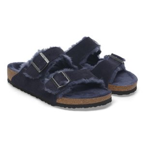 Arizona Shearling | Suede | Midnight Blue