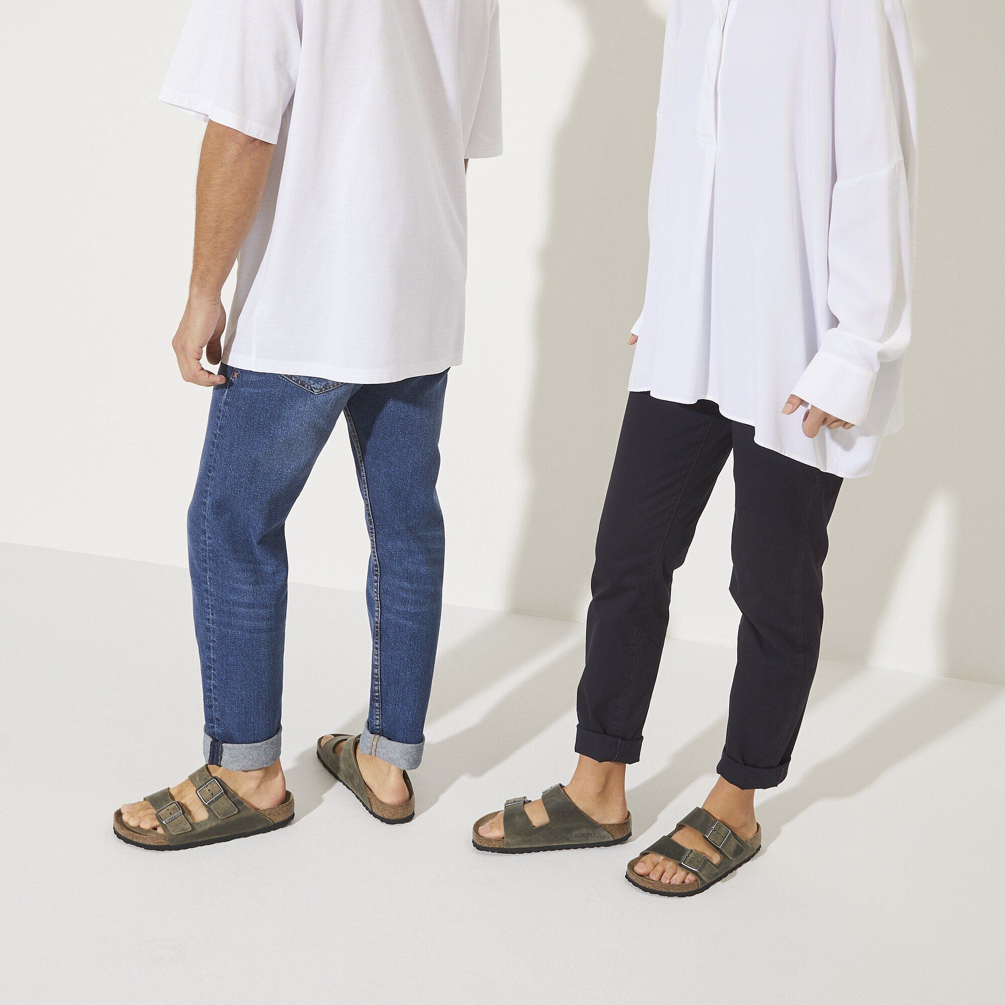 Arizona | Soft Footbed | Oiled Leather | Faded Khaki - Image 2