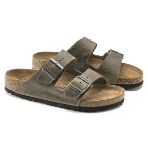 Arizona | Soft Footbed | Oiled Leather | Faded Khaki