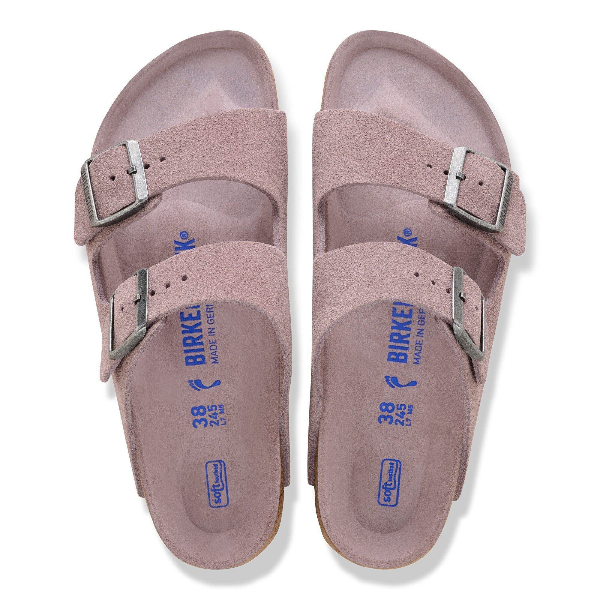 Arizona | Soft Footbed | Suede | Faded Purple Tonal - Image 4