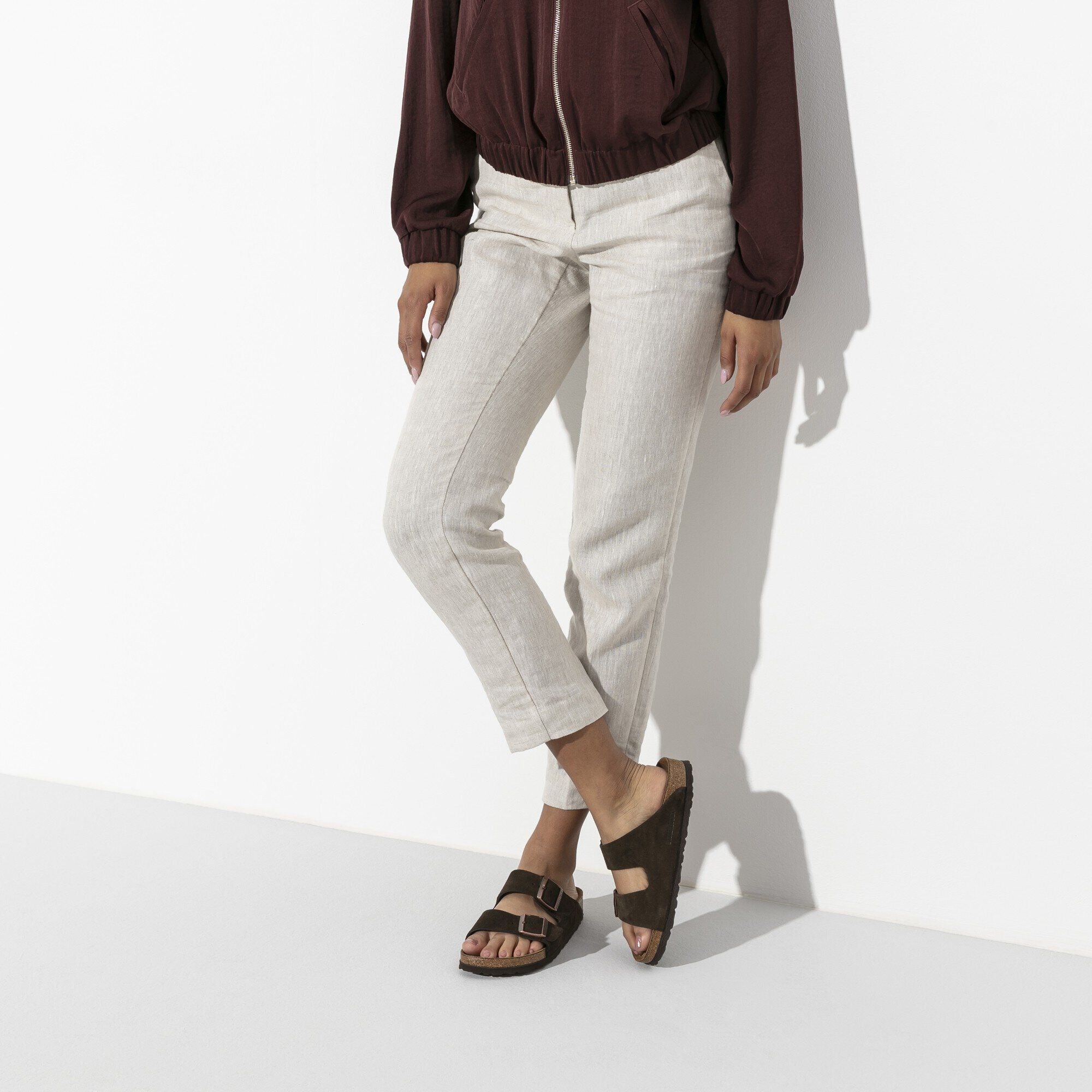 Arizona | Soft Footbed | Suede | Mocha - Image 3