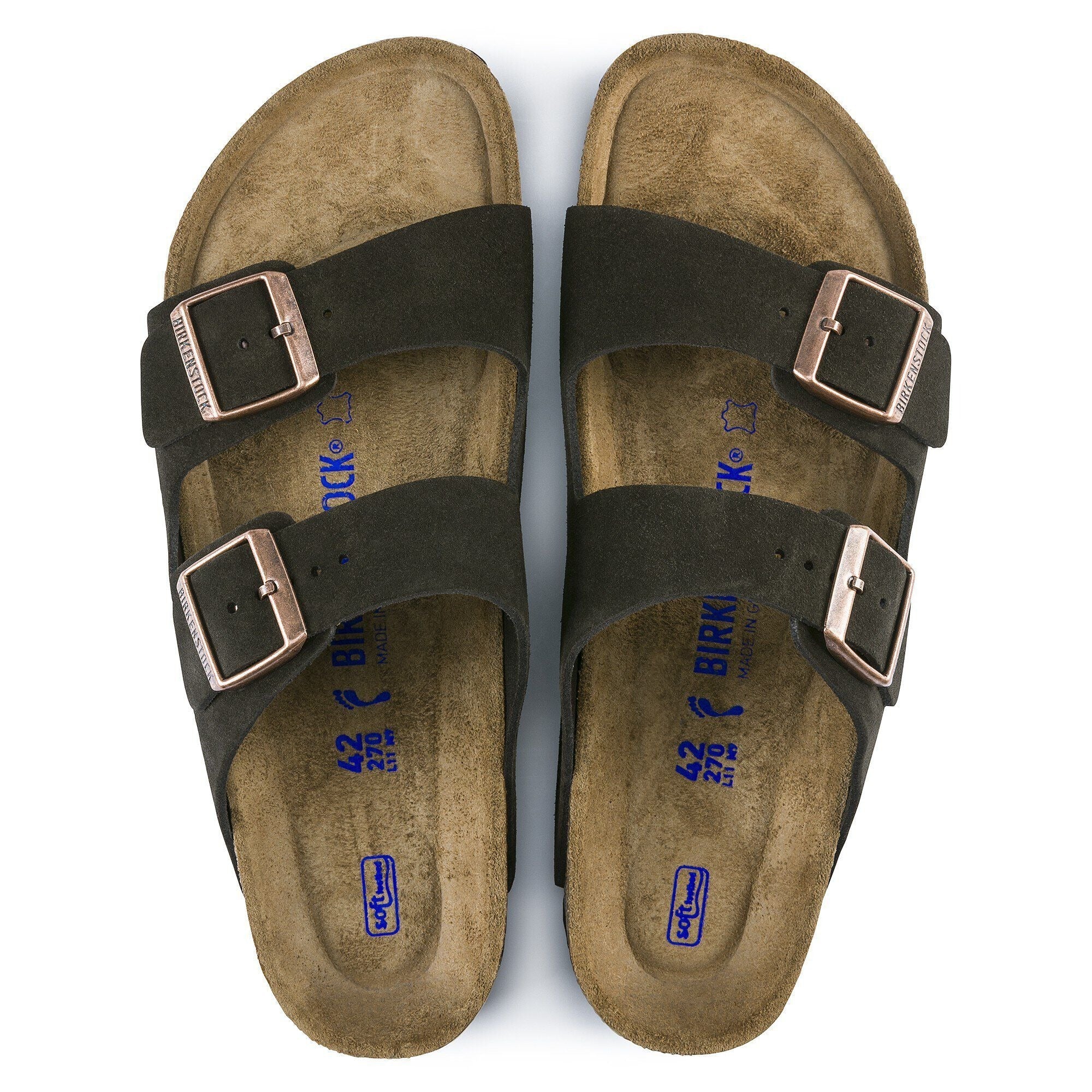 Arizona | Soft Footbed | Suede | Mocha - Image 5