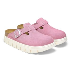 Boston Chunky | Suede | Candy Pink