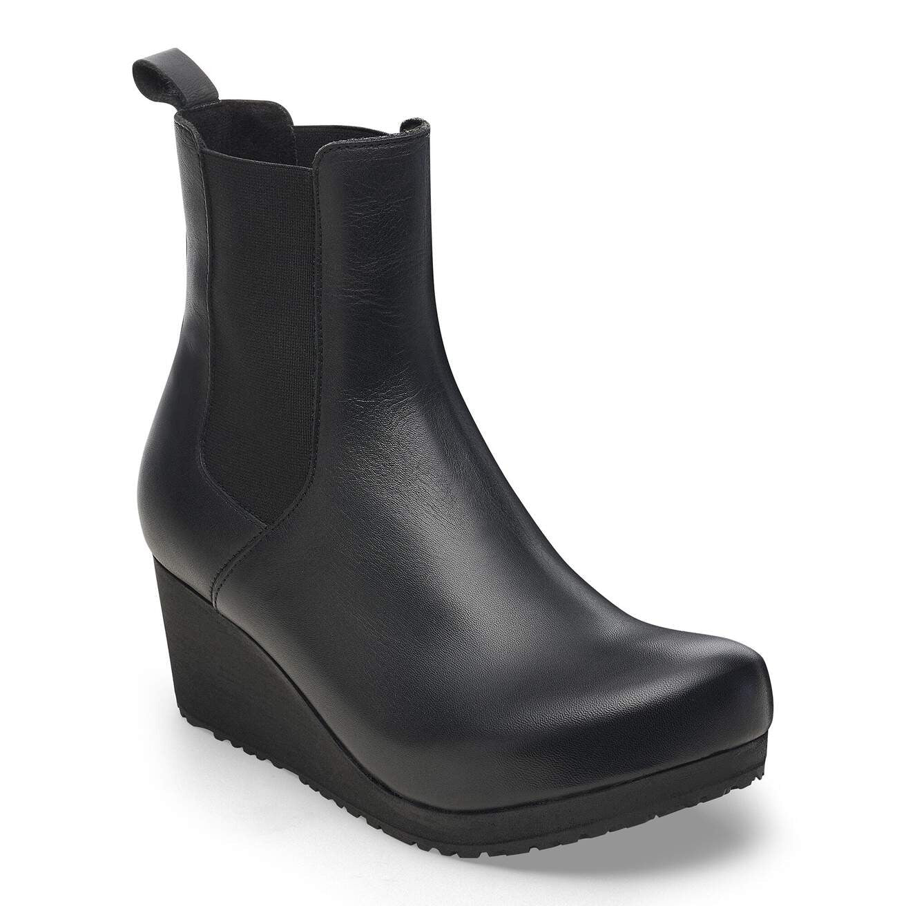 Ebba Slip On | Leather | Black/Black - Image 4