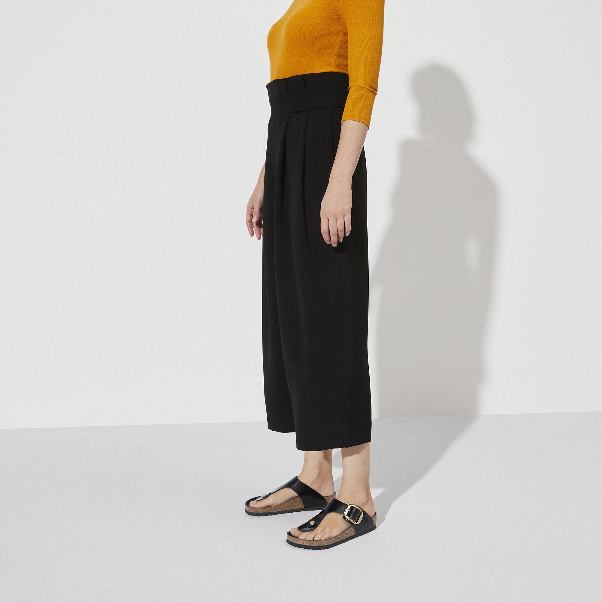 Gizeh Big Buckle | High-Shine Patent Leather | Black - Image 3