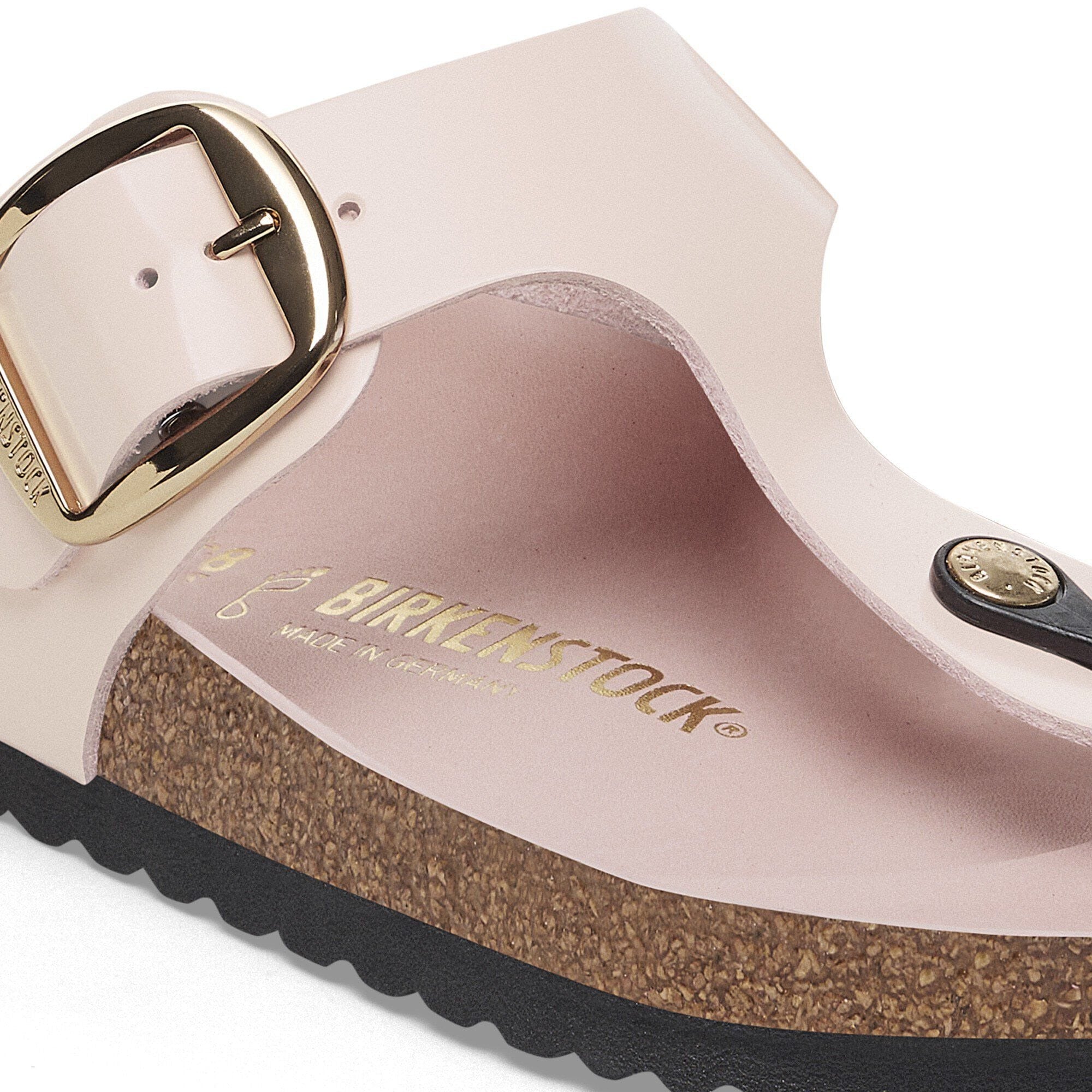 Gizeh Big Buckle | High-Shine Patent Leather | Light Rose - Image 7