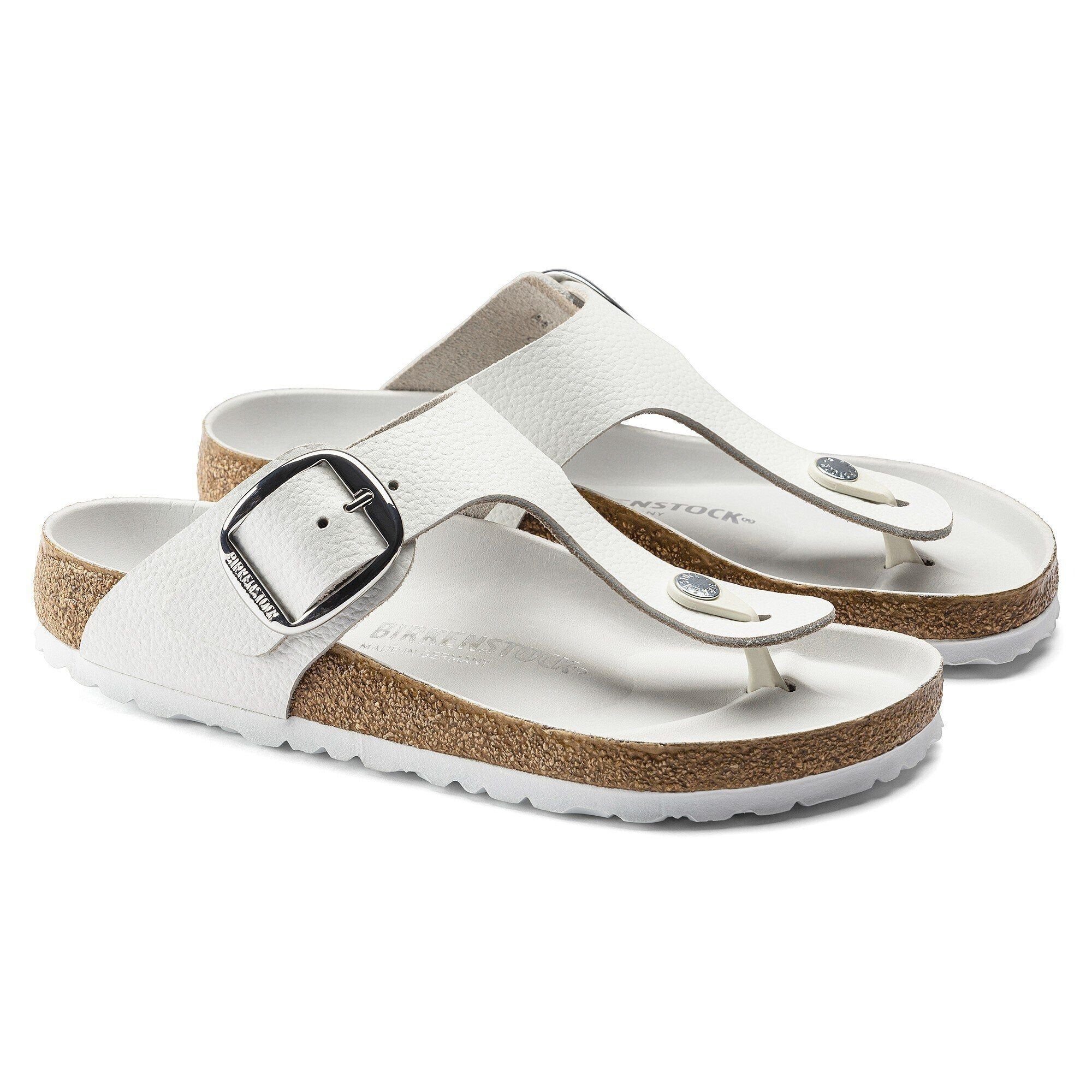 Gizeh Big Buckle | Leather | White