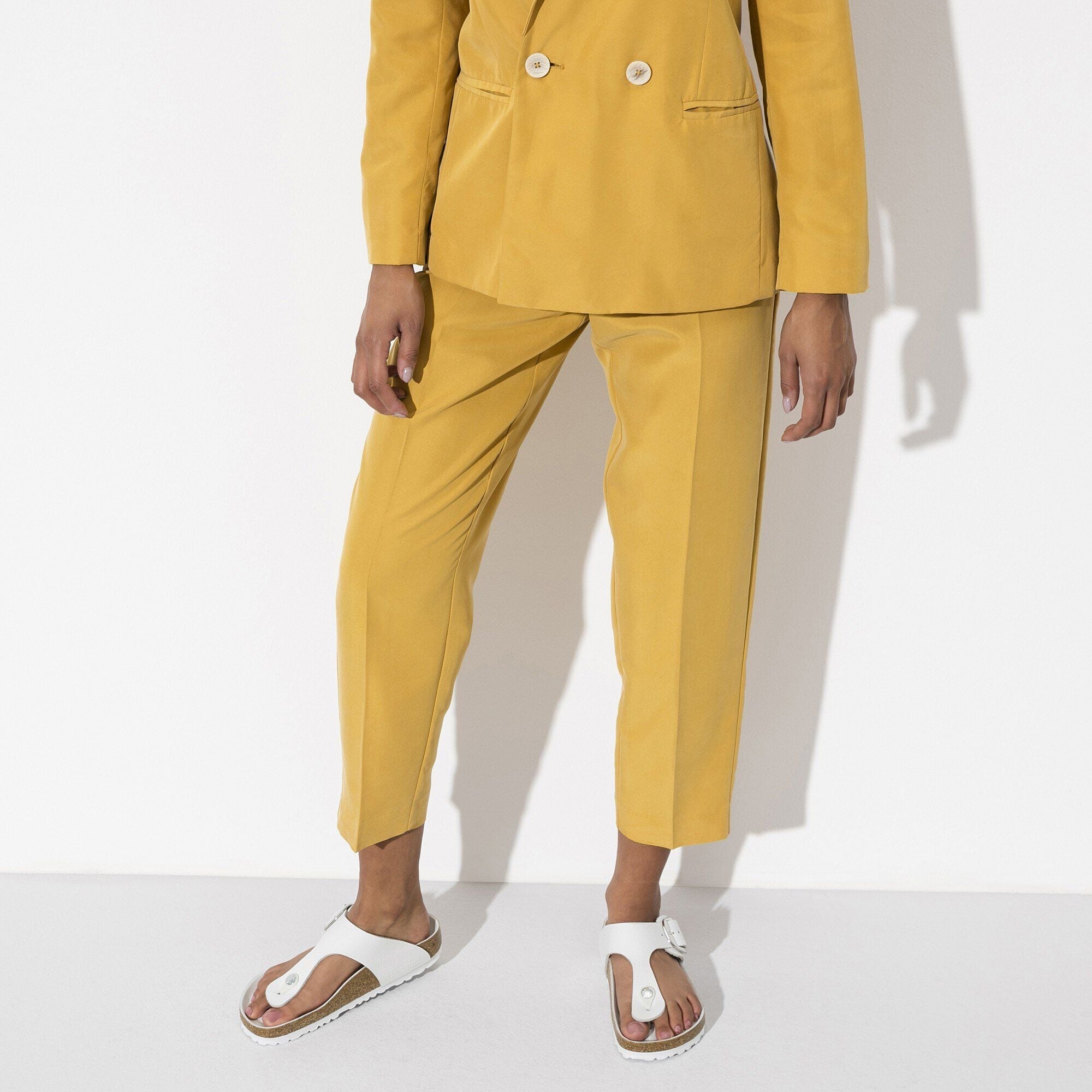 Gizeh Big Buckle | Leather | White - Image 3