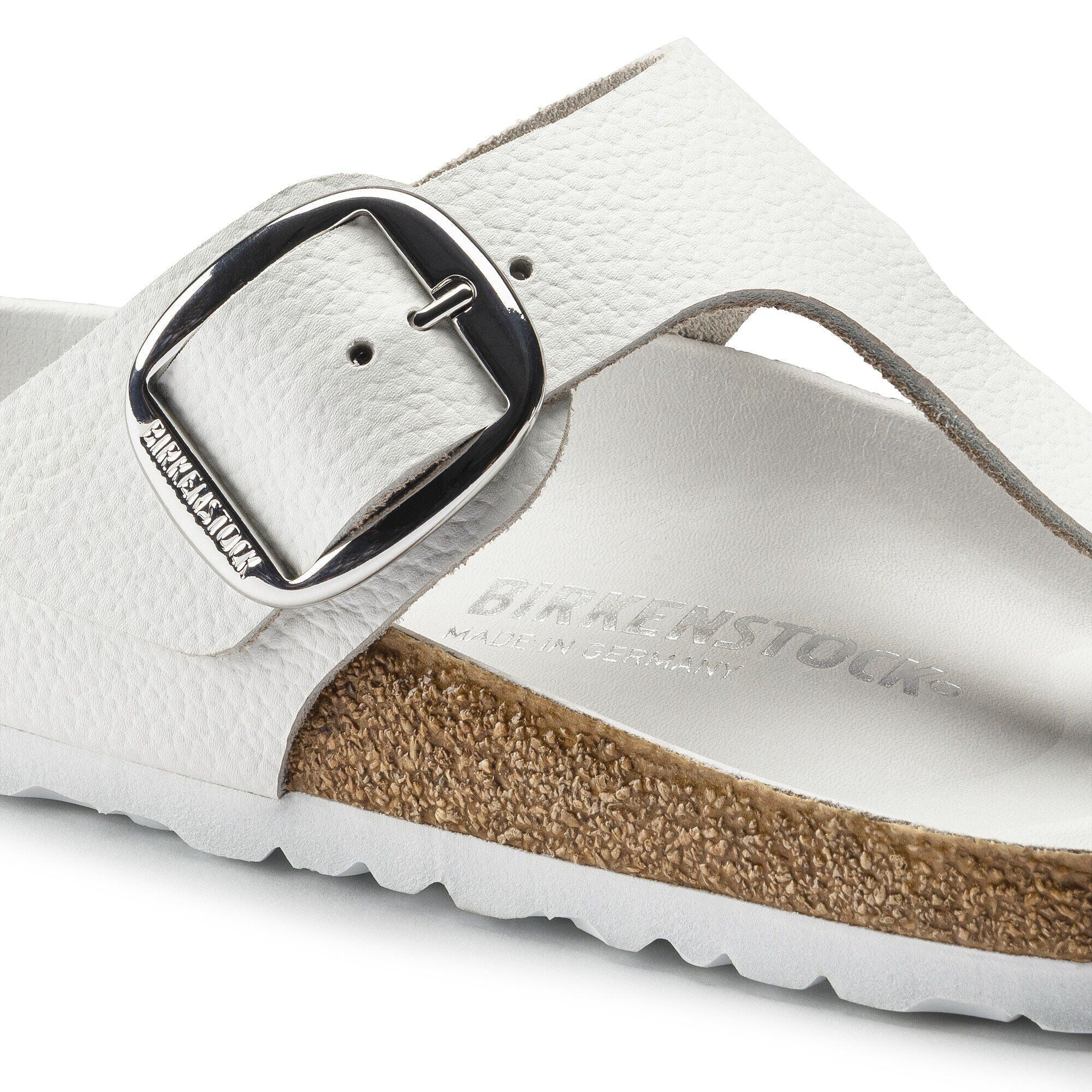 Gizeh Big Buckle | Leather | White - Image 7