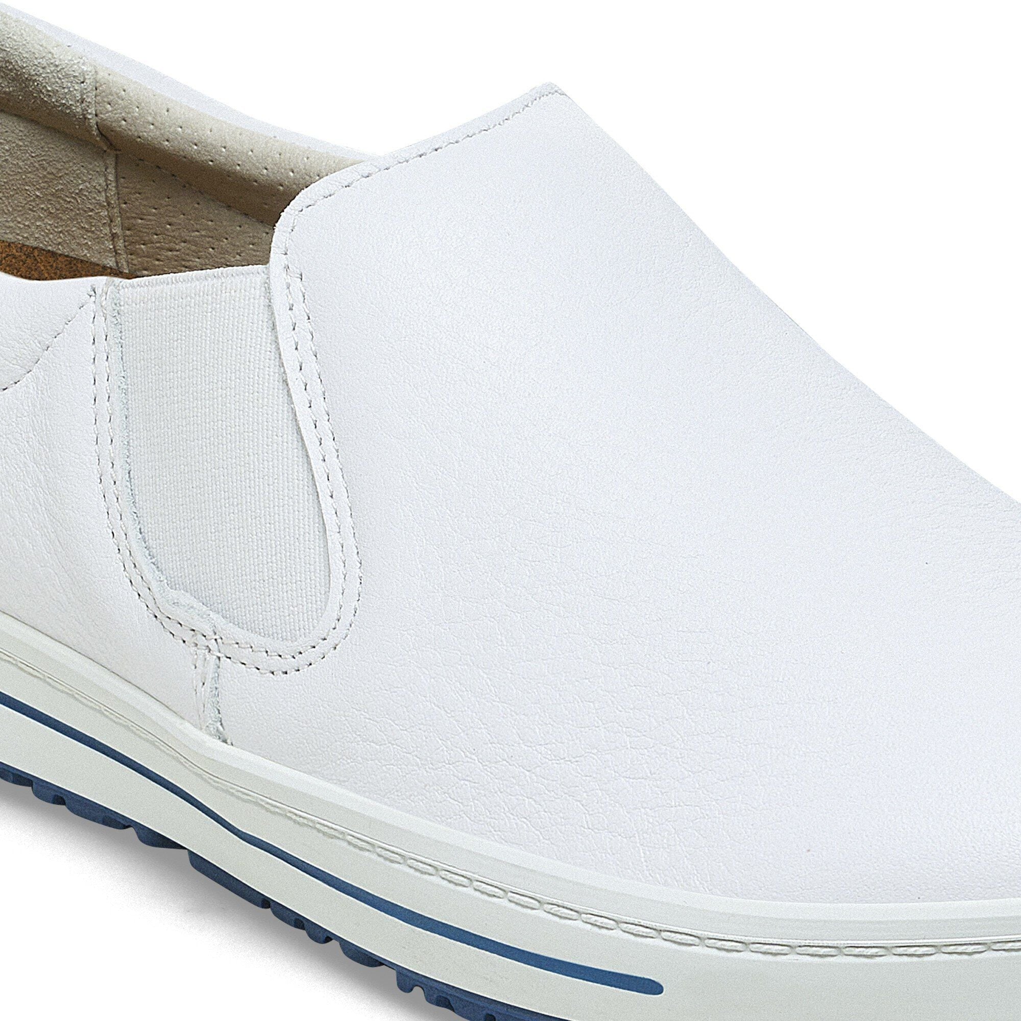QO 400 Slip On | Leather | White - Image 5