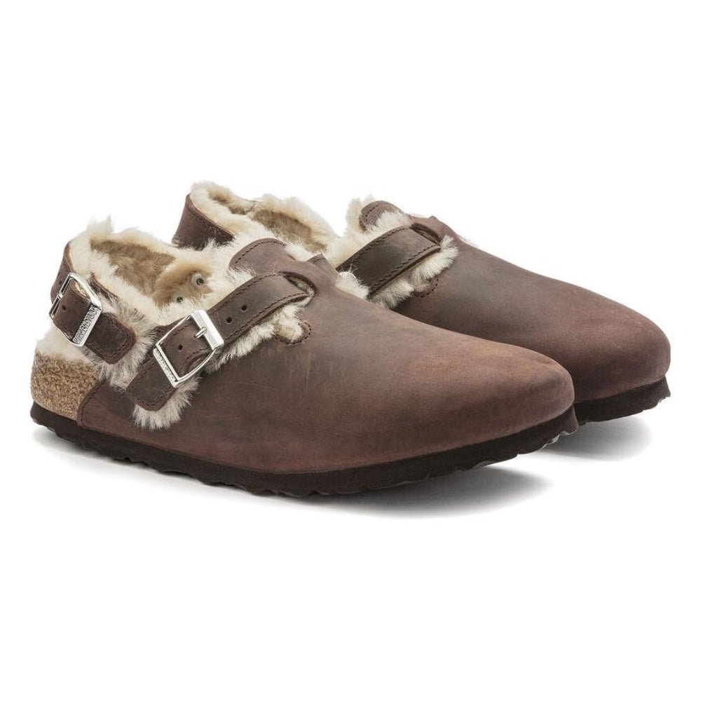 Tokio Shearling | Oiled Leather | Habana Brown