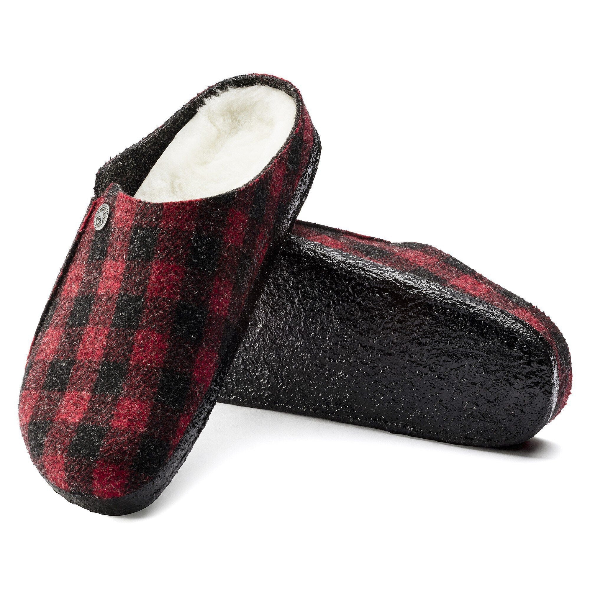 Zermatt Shearling | Wool/Felt | Plaid Red - Image 6